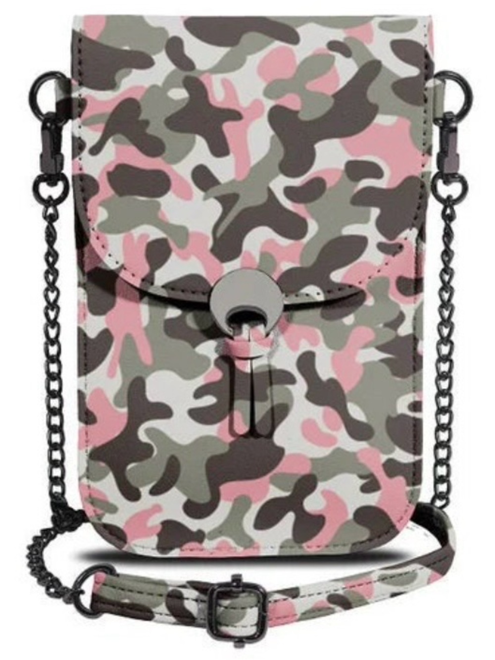 NEW Colorado Touch Screen Purse in Gray Camo - Picture 2 of 2